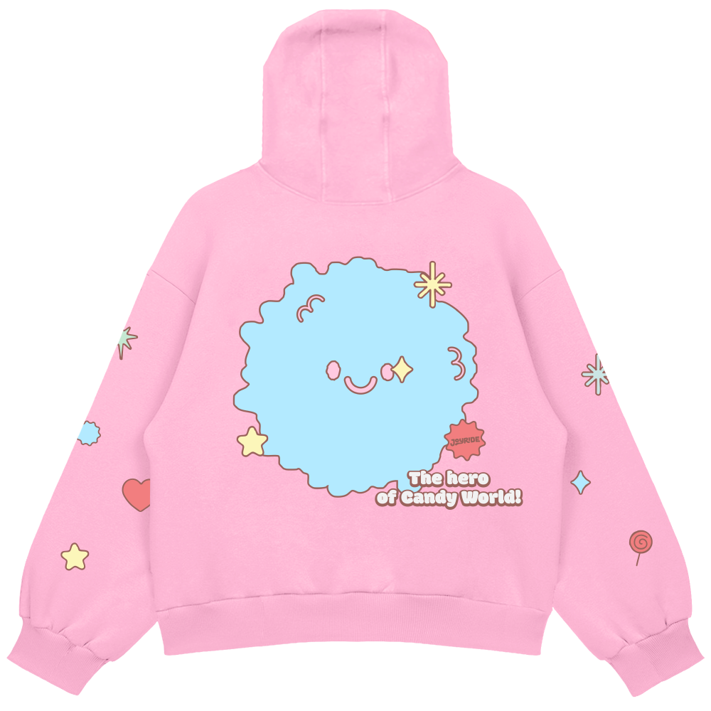 JOYRIDE Candy World Hero Hoodie - Pink