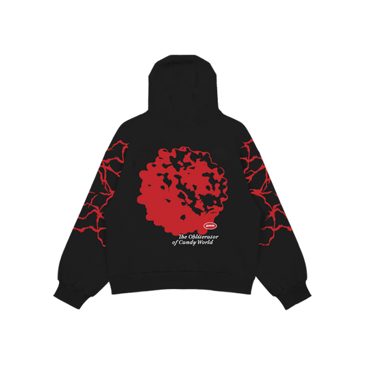 JOYRIDE Youth Candy World Obliterator Hoodie - Black