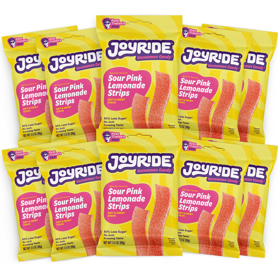 sour pink lemonade strips