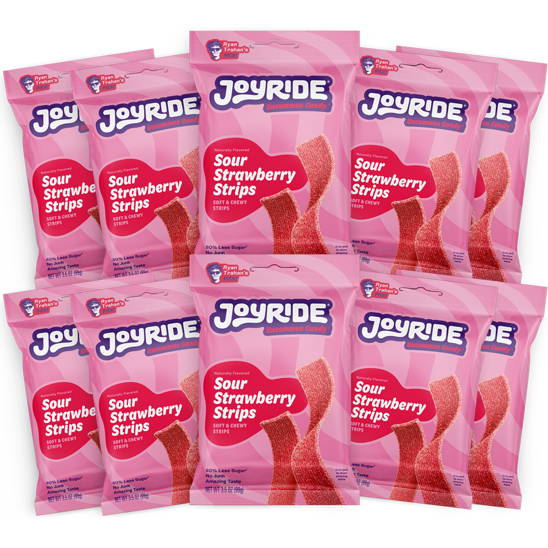 sour strawberry strips