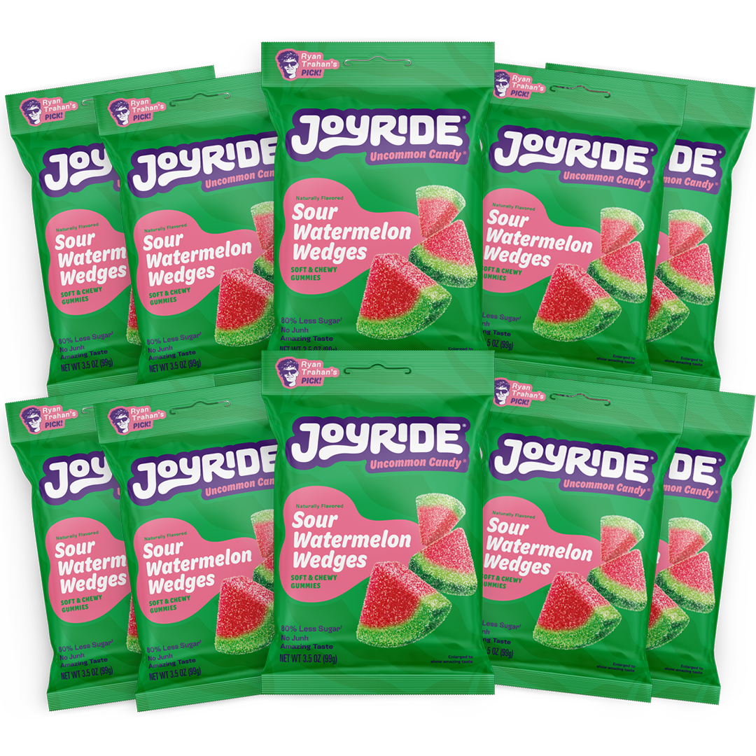 sour watermelon wedges