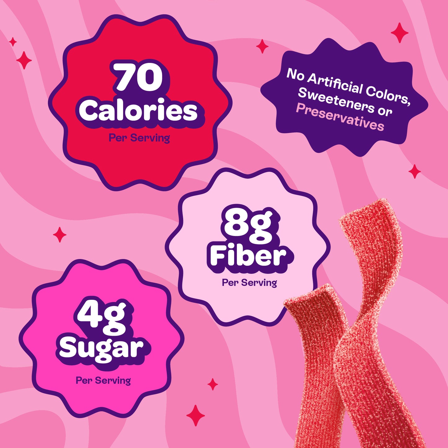 sour strawberry strips