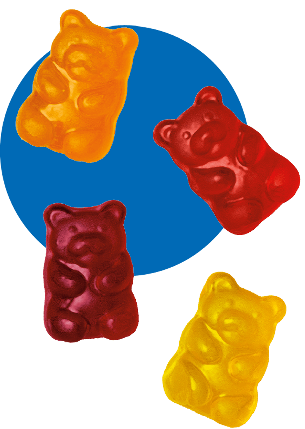 JOYRIDE fruit gummy bears
