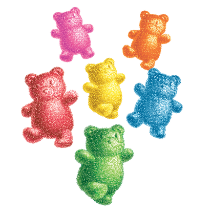 frosted gummy bears