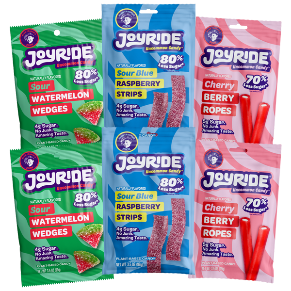 JOYRIDE fan favorites variety 6-pack