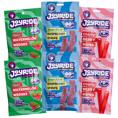 JOYRIDE fan favorites variety 6-pack