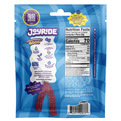 sour blue raspberry strips
