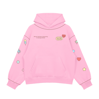 JOYRIDE Candy World Hero Hoodie - Pink