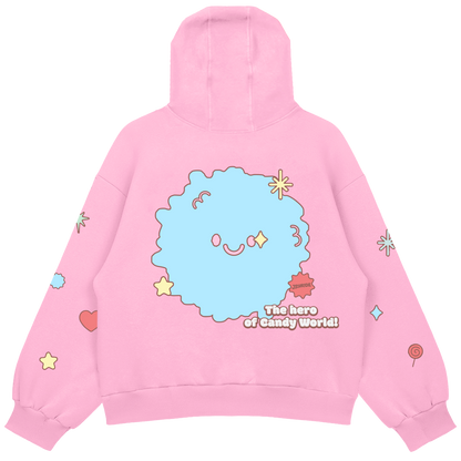 JOYRIDE Candy World Hero Hoodie - Pink