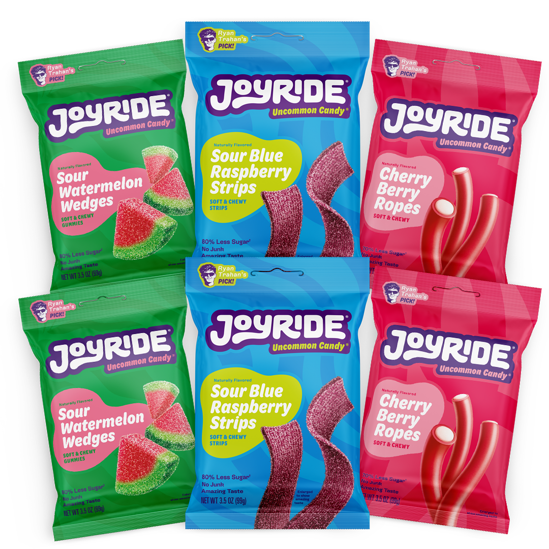 JOYRIDE fan favorites variety 6-pack