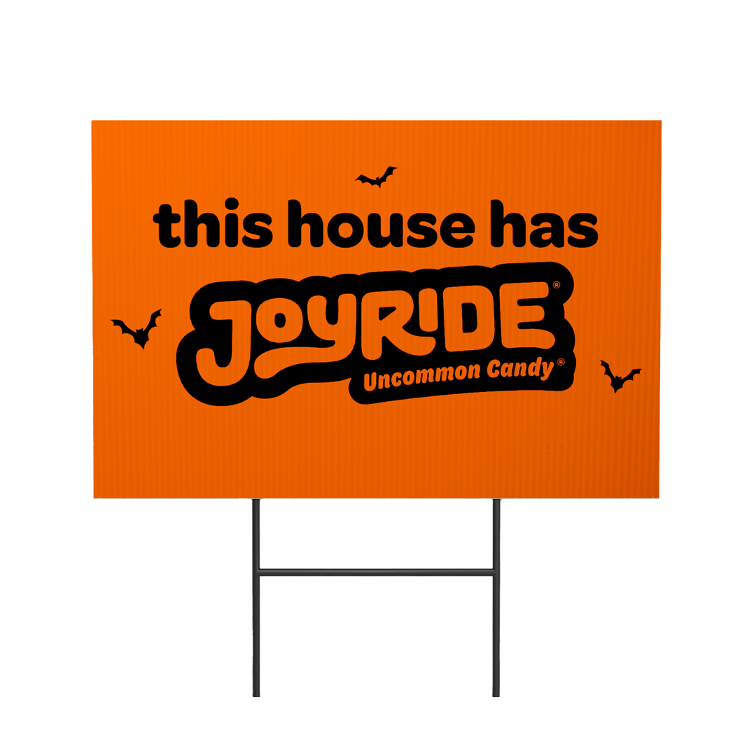 🎁 JOYRIDE Halloween Yard Sign (100% off)