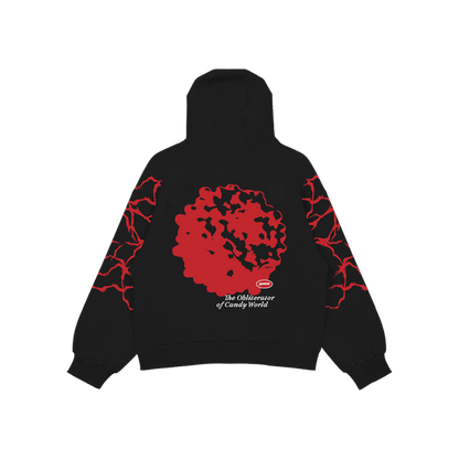 JOYRIDE Youth Candy World Obliterator Hoodie - Black