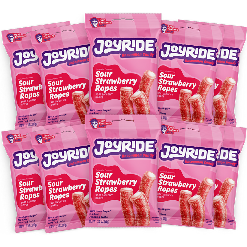 Joyride Ropes sour strawberry ropes – JOYRIDE