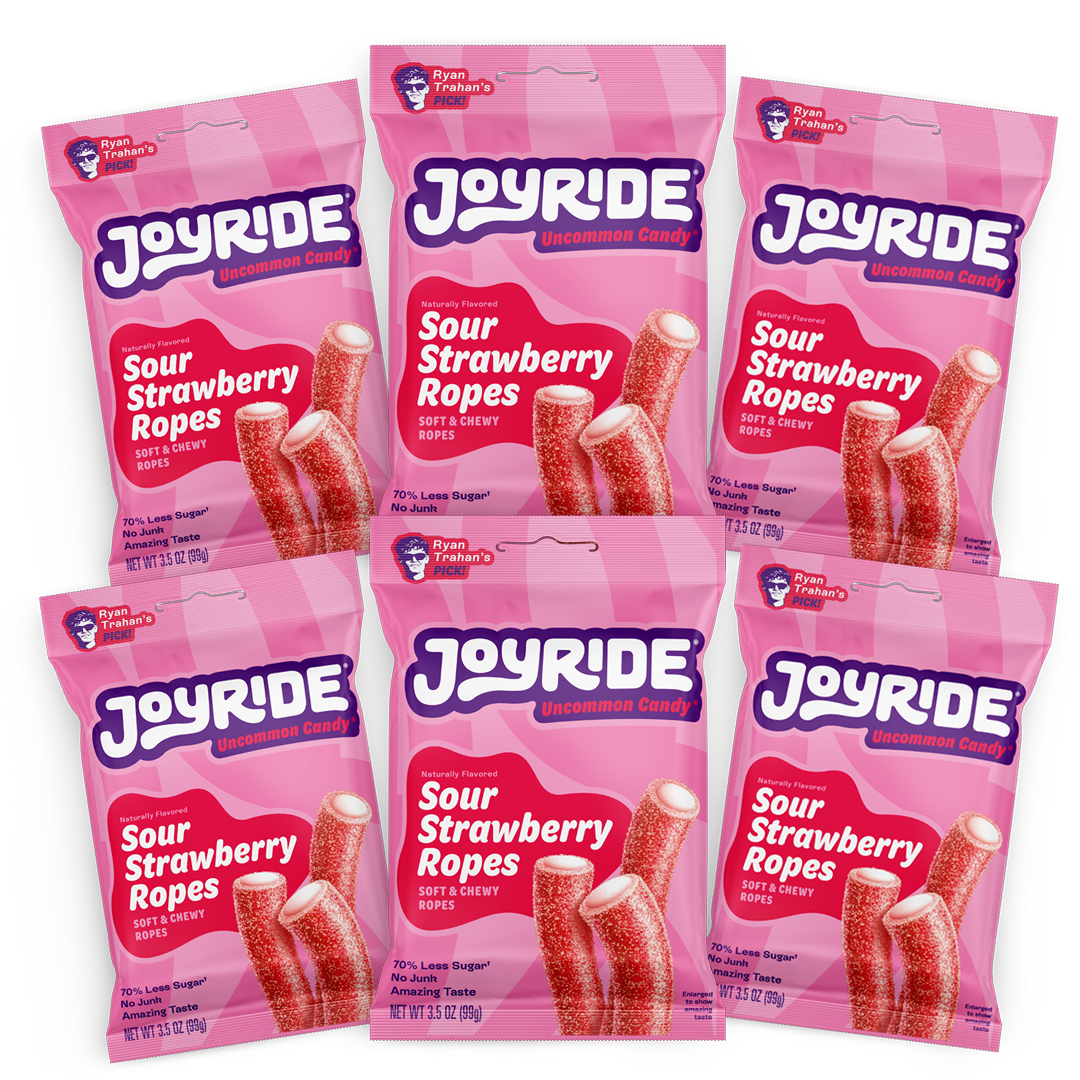 Strawberry Ropes Sweet sour strawberry ropes – JOYRIDE