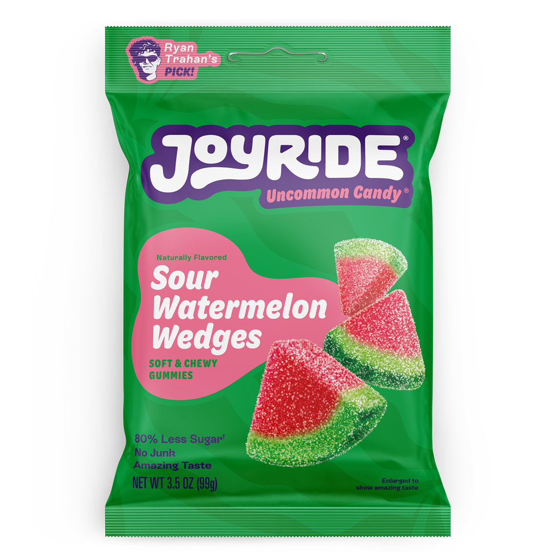 sour watermelon wedges