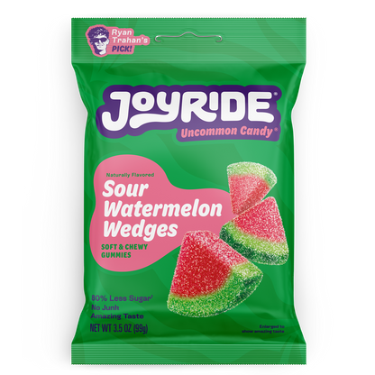 sour watermelon wedges