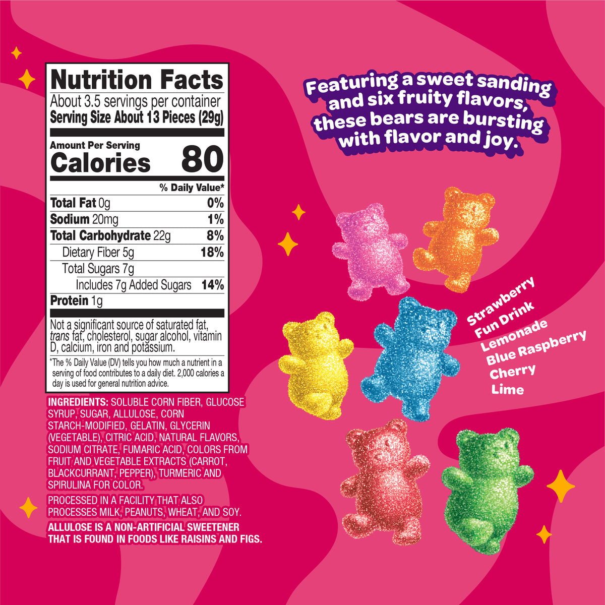 frosted gummy bears