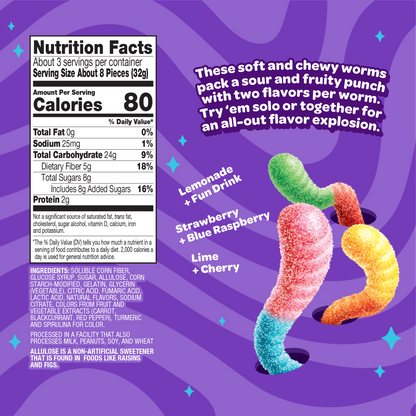 sour worms