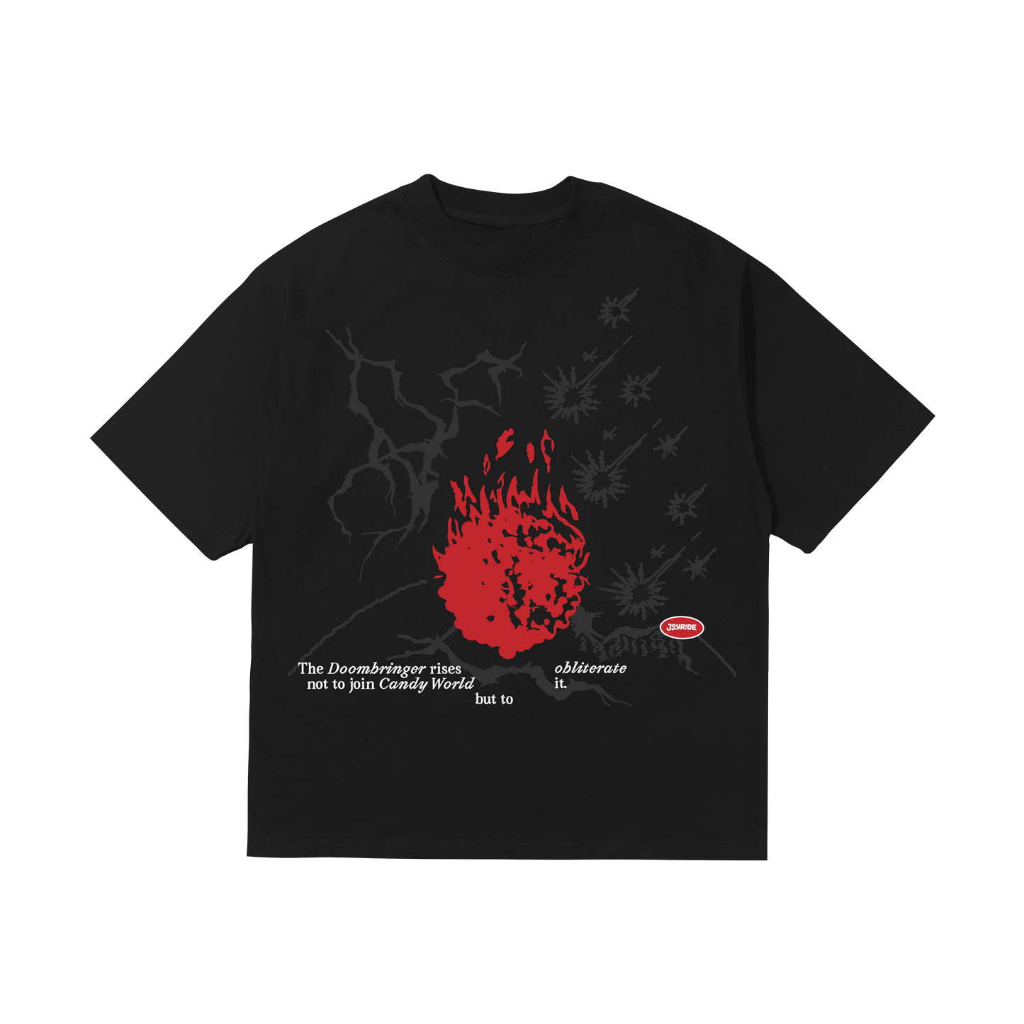 JOYRIDE Candy World Obliterator Short Sleeve T-Shirt - Black