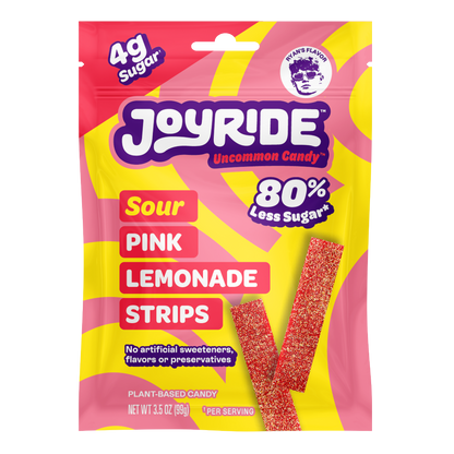 sour pink lemonade strips