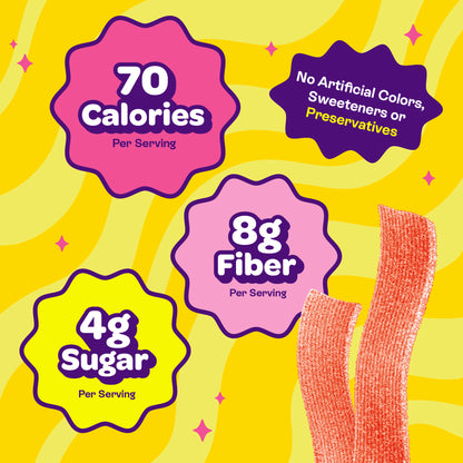 sour pink lemonade strips