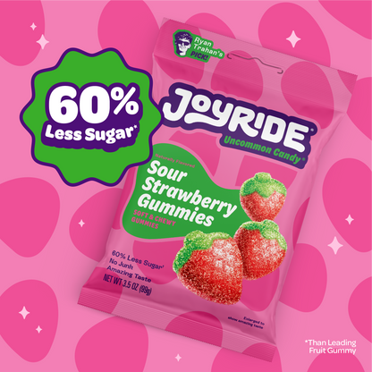 sour strawberry gummies