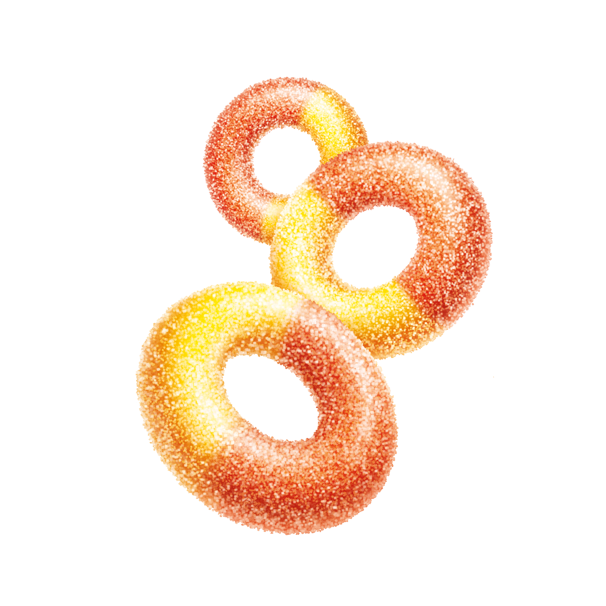 sour peach rings