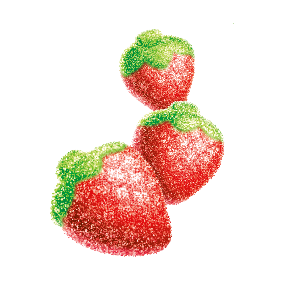 sour strawberry gummies
