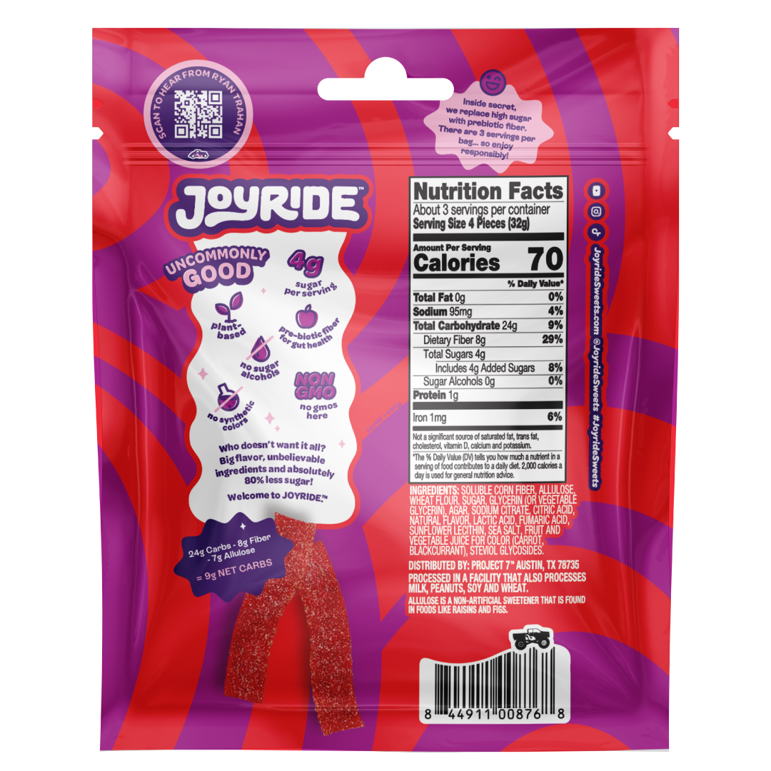 sour strawberry strips