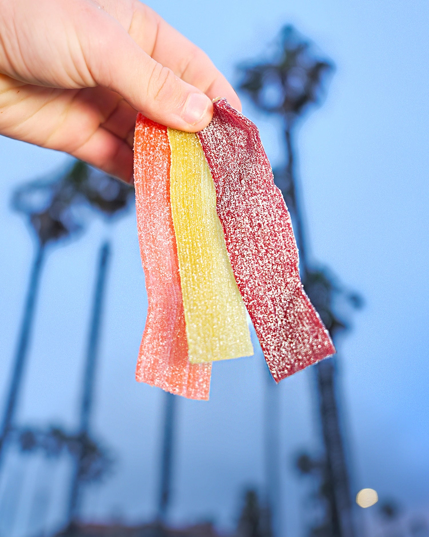 sour blue raspberry strips – JOYRIDE