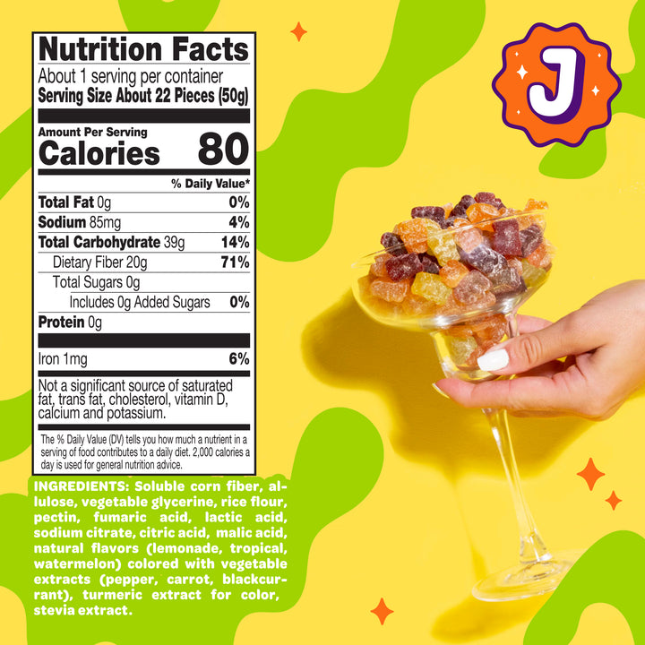 ZERO Sugar Sour Fruit Gummies