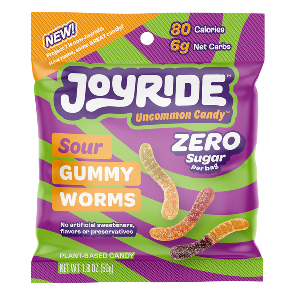ZERO Sugar Sour Gummy Worms